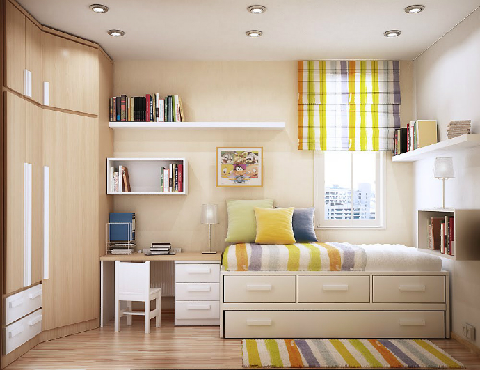 5 Design Ideas to Make Your Small Bedroom Looks Larger