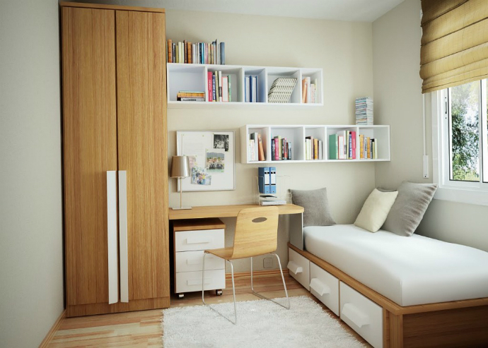 5 Design Ideas to Make Your Small Bedroom Looks Larger