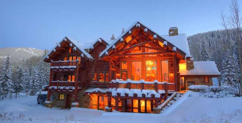 best design projects: Top 9 Stunning Winter Wonderland Homes That Could Be Yours a