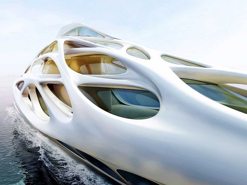 Best Design Projects: MEET THE AMAZING SUPERYACHT DESIGNED BY ZAHA HADID