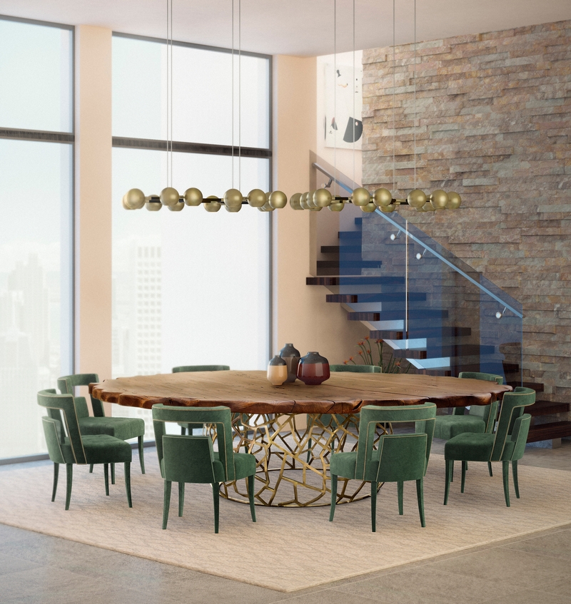 Best Design Projects To Inpire You With The Most Unique dining tables ➤ To see more news about the Best Design Projects in the world visit us at http://www.bestdesignprojects.com #homedecor #diningtable #diningroom @BestDesignProj @koket @bocadolobo @delightfulll @brabbu @essentialhomeeu @circudesign @mvalentinabath @luxxu @covethouse_