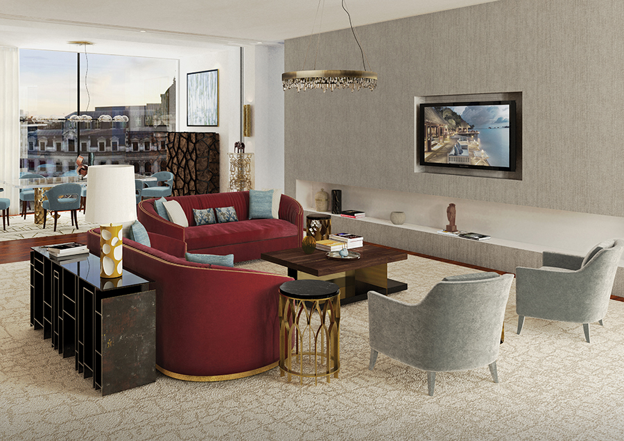 25 Best Interior Design Projects To Spark Your Living Room ➤ To see more news about the Interior Design Shops in the world visit us at http://www.bestdesignprojects.com #interiordesign #homedecorideas #luxurybrands @BestDesignProj @koket @bocadolobo @delightfulll @brabbu @essentialhomeeu @circudesign @mvalentinabath @luxxu @covethouse_