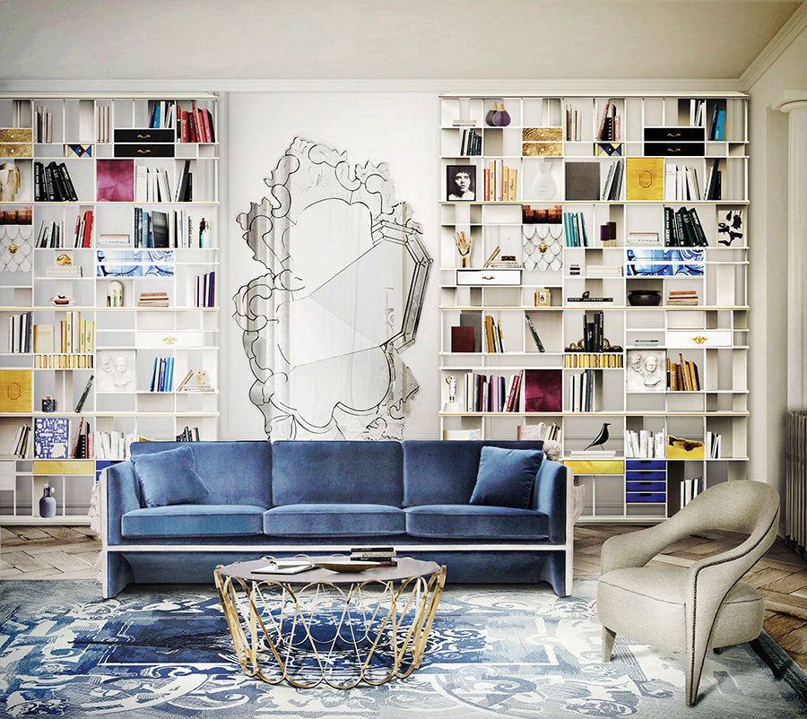 25 Best Interior Design Projects To Spark Your Living Room ➤ To see more news about the Interior Design Shops in the world visit us at http://www.bestdesignprojects.com #interiordesign #homedecorideas #luxurybrands @BestDesignProj @koket @bocadolobo @delightfulll @brabbu @essentialhomeeu @circudesign @mvalentinabath @luxxu @covethouse_