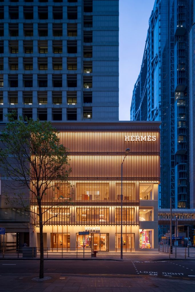 The New Design Project For The Hermes Landmark In Hong Kong