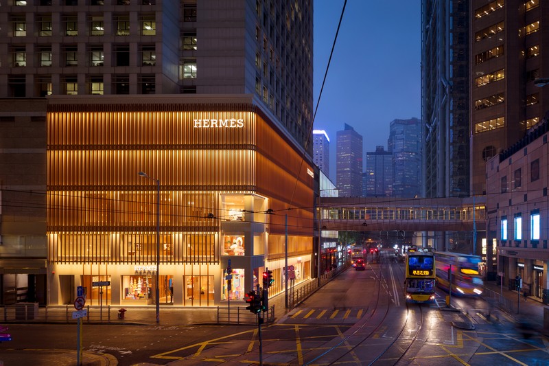 The New Design Project For The Hermes Landmark In Hong Kong