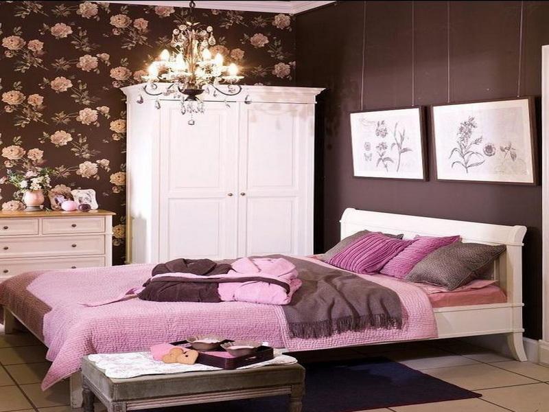 Simple-Pink-and-Brown-Bedroom-Decorating-Ideas Simple Pink ...