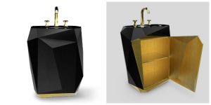 diamond washbasin_close and open