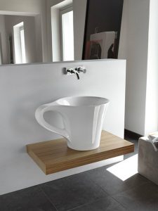 tea cup washbasin ceramika-lazienkowa