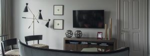Meet An Art Deco Apartment With A Touch of American Style in Kyiv